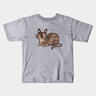 Blonde Cat Kids T-Shirt